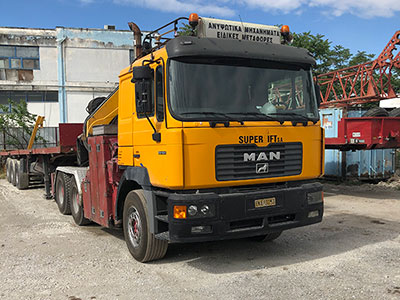 Man 26464 με παπαγάλο Fassi F660X.27
